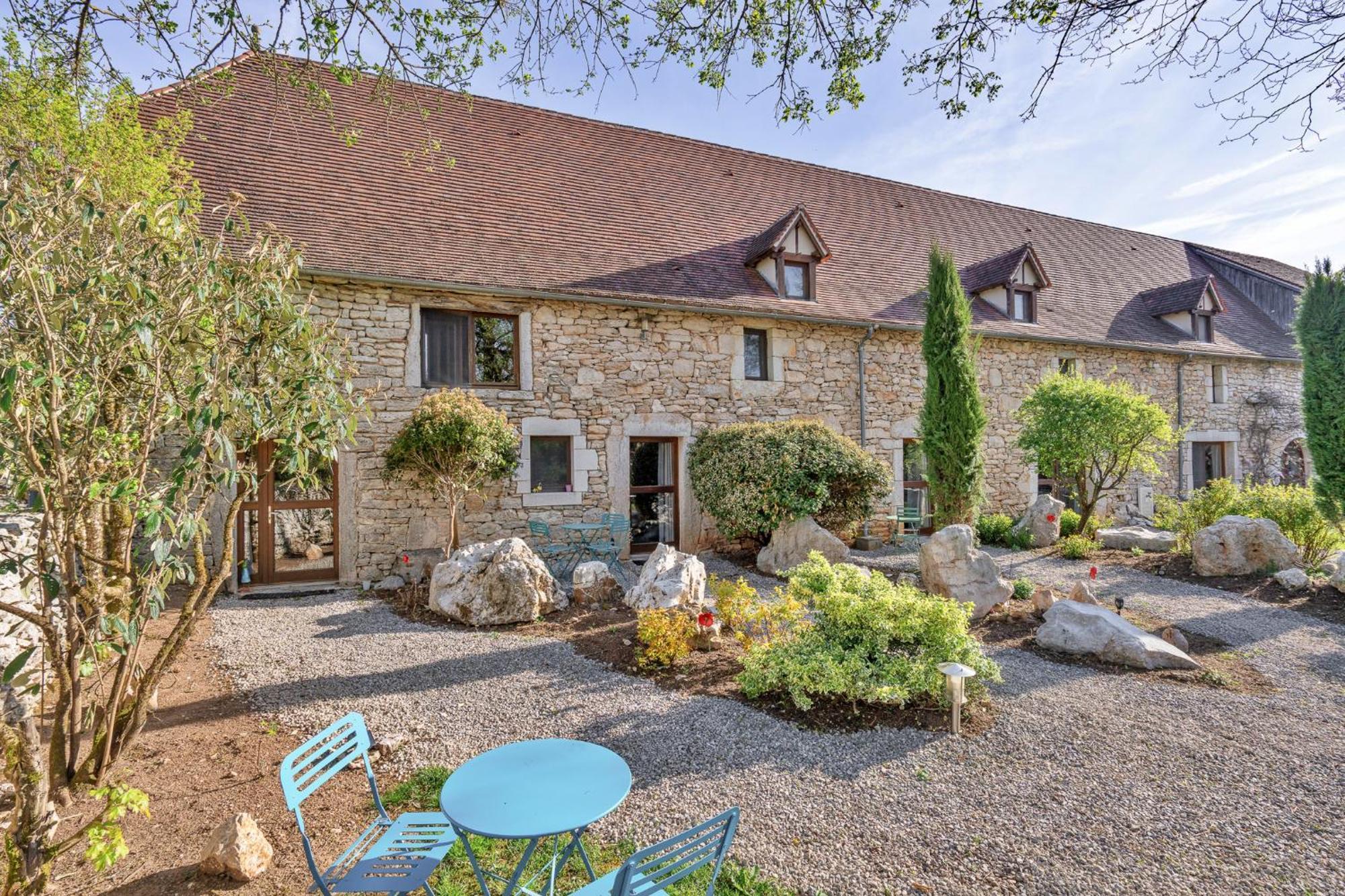 Chambres Et Jardin De Pierres Espédaillac エクステリア 写真