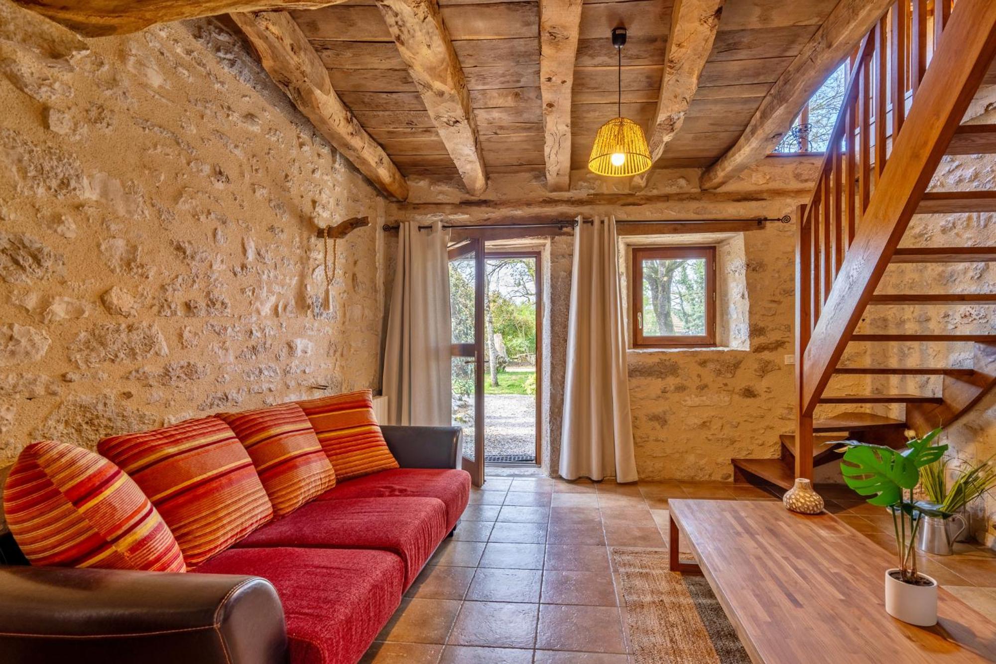 Chambres Et Jardin De Pierres Espédaillac エクステリア 写真