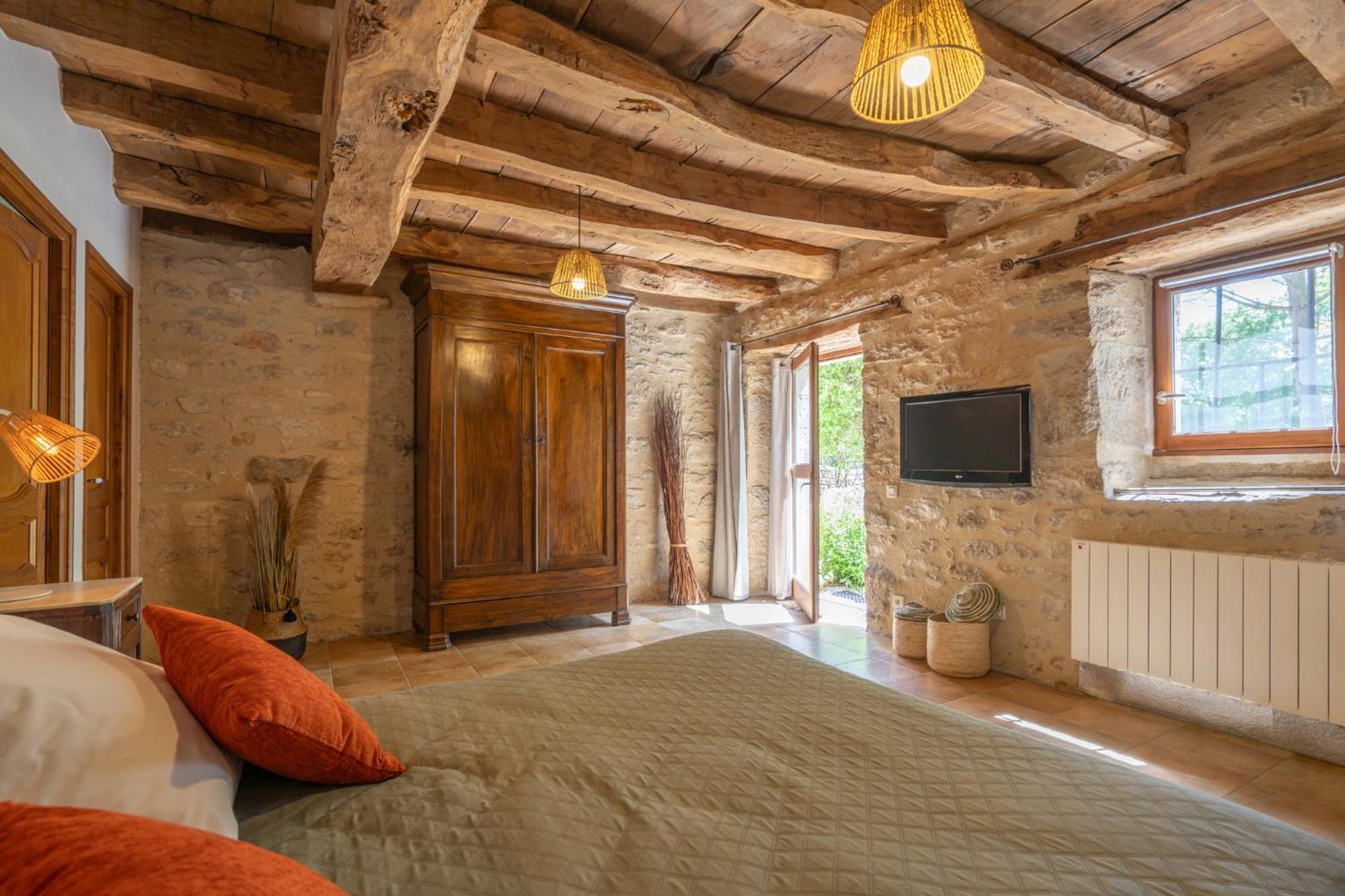 Chambres Et Jardin De Pierres Espédaillac エクステリア 写真
